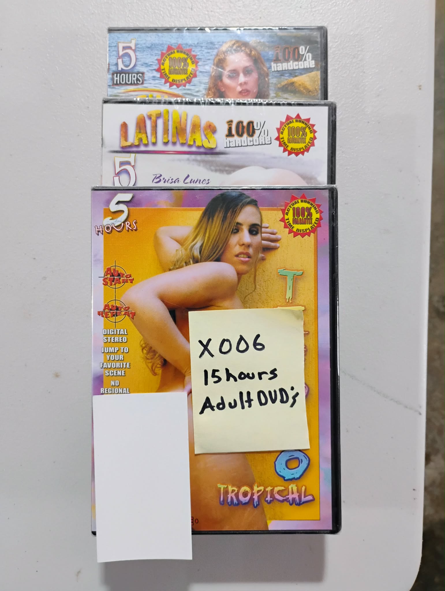 Adult DVD Lot #X006