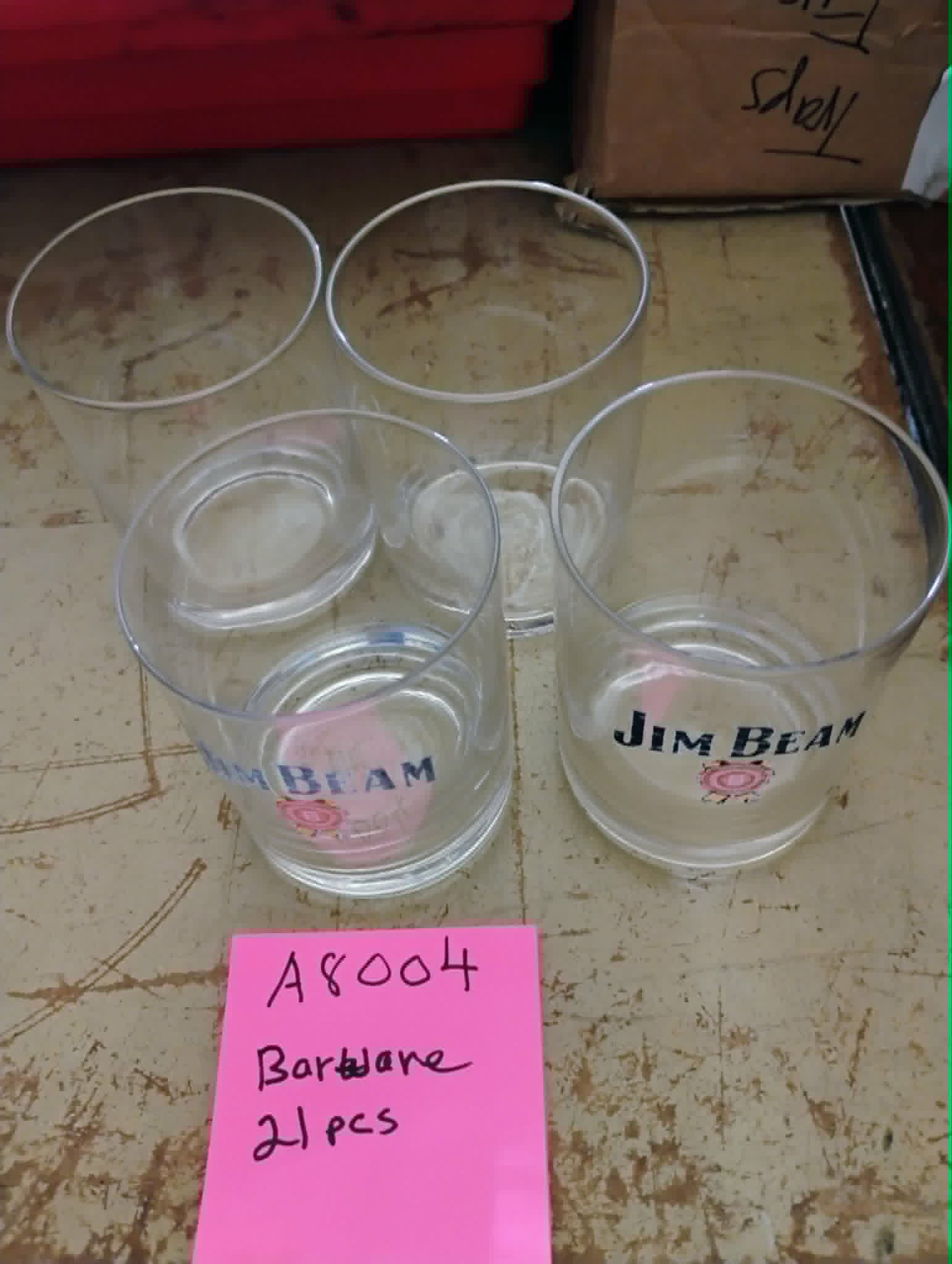 21 Piece Barware Lot #A8004