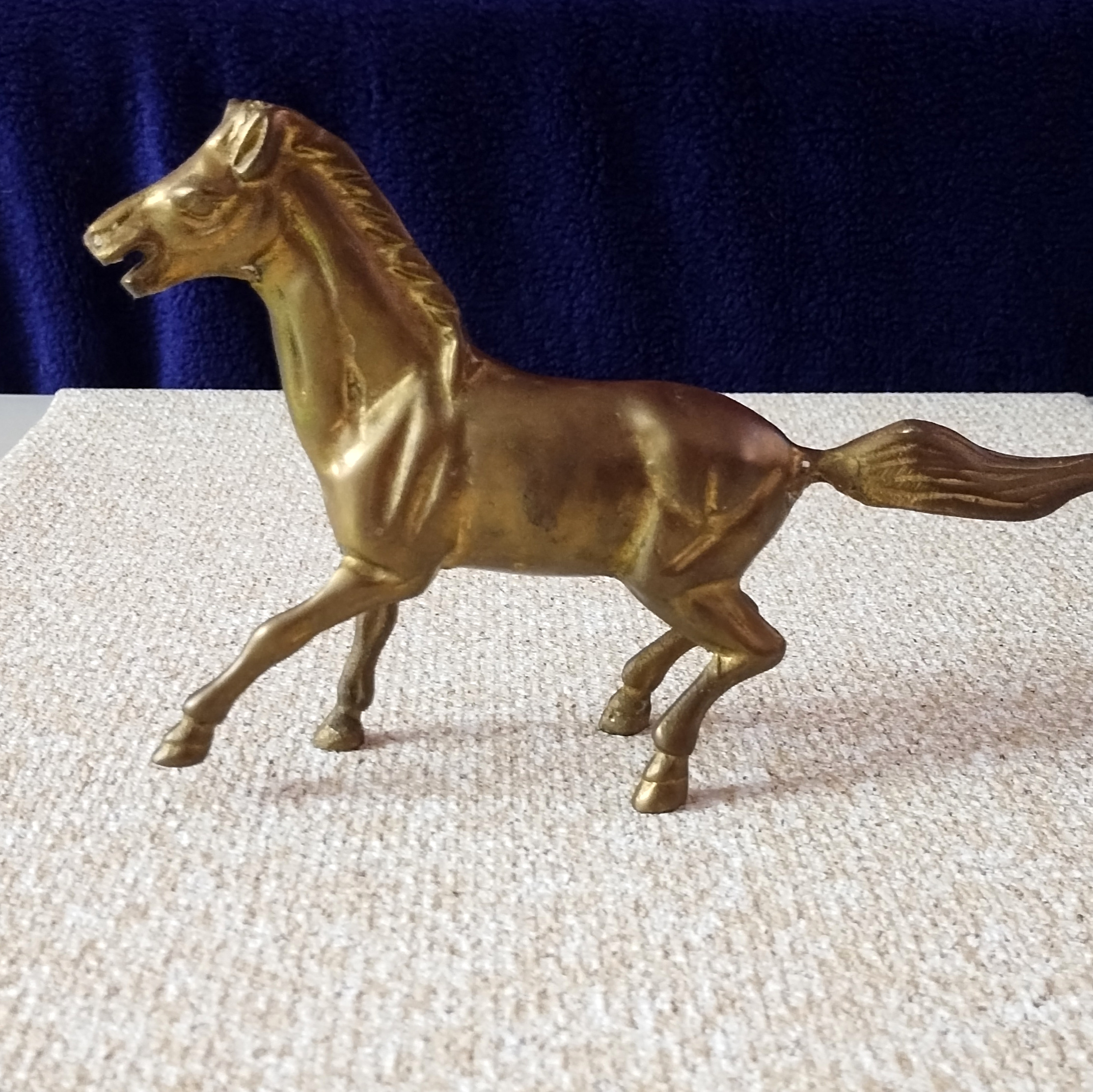Solid Brass Horse Figure S1T1
