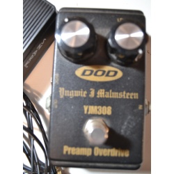 DOD YJM308 Preamp Overdrive Guitar Pedal w Powersupply