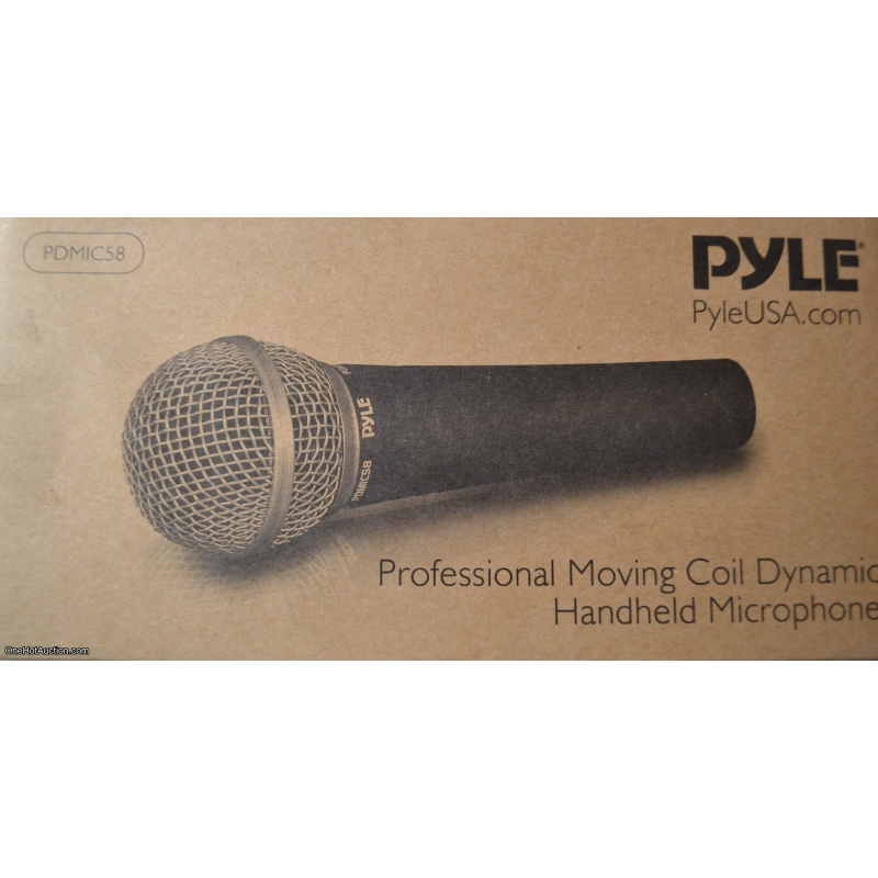 Pyle Professional 58 style Moving Coil Dynamic Mic