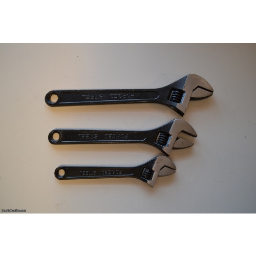 Crescent Wrench 3pc. Set